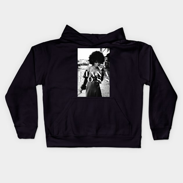 diana ross Kids Hoodie by shout bay_city